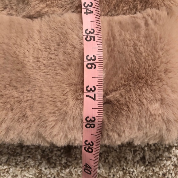 Fur faux Oh Polly coat size small juniors - Picture 7 of 15